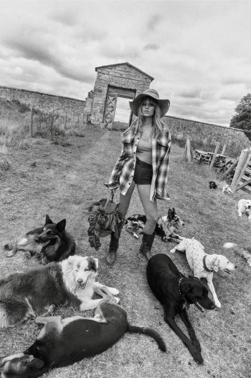 Anna Ewers by Lachlan Bailey for Vogue Paris November 2019
