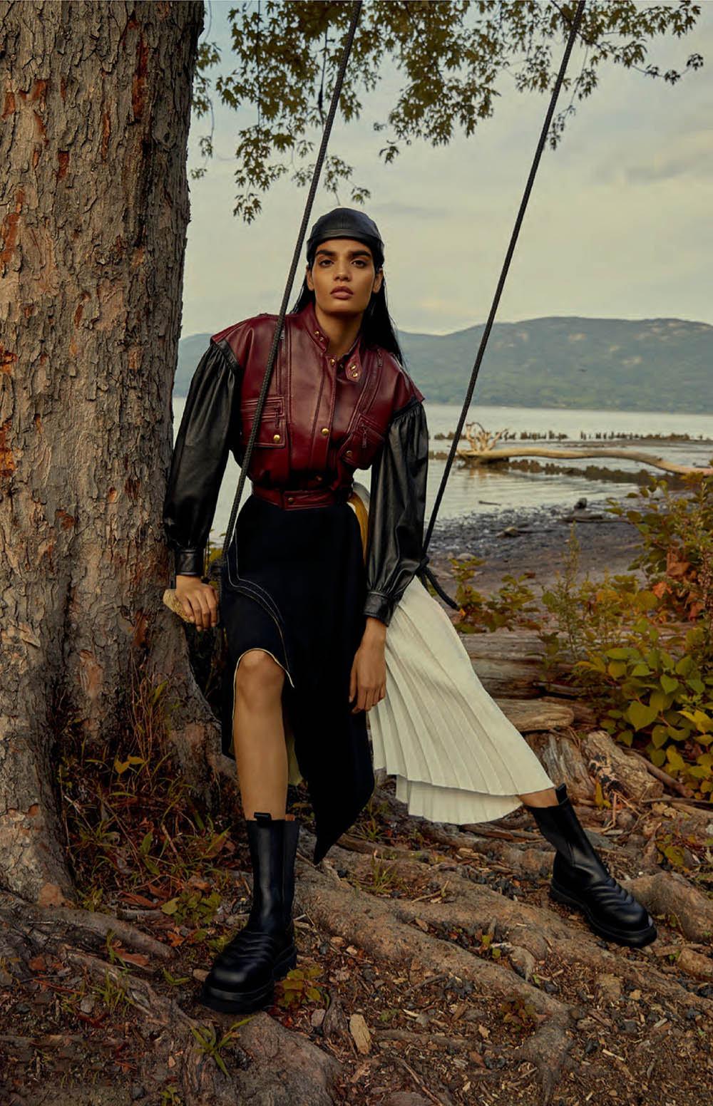 Bhumika Arora by Royal Gilbert for Elle Canada October 2019