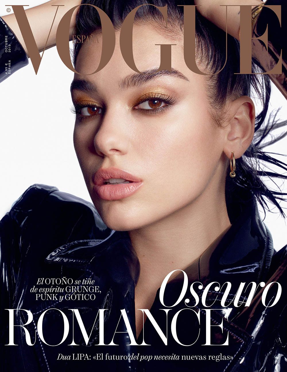 Dua Lipa covers Vogue Spain October 2019 by Luigi & Iango