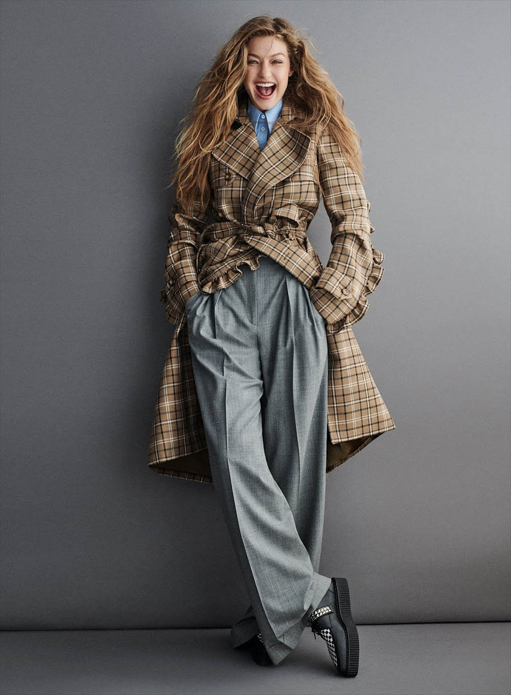 Gigi Hadid covers Vogue Germany November 2019 by Giampaolo Sgura
