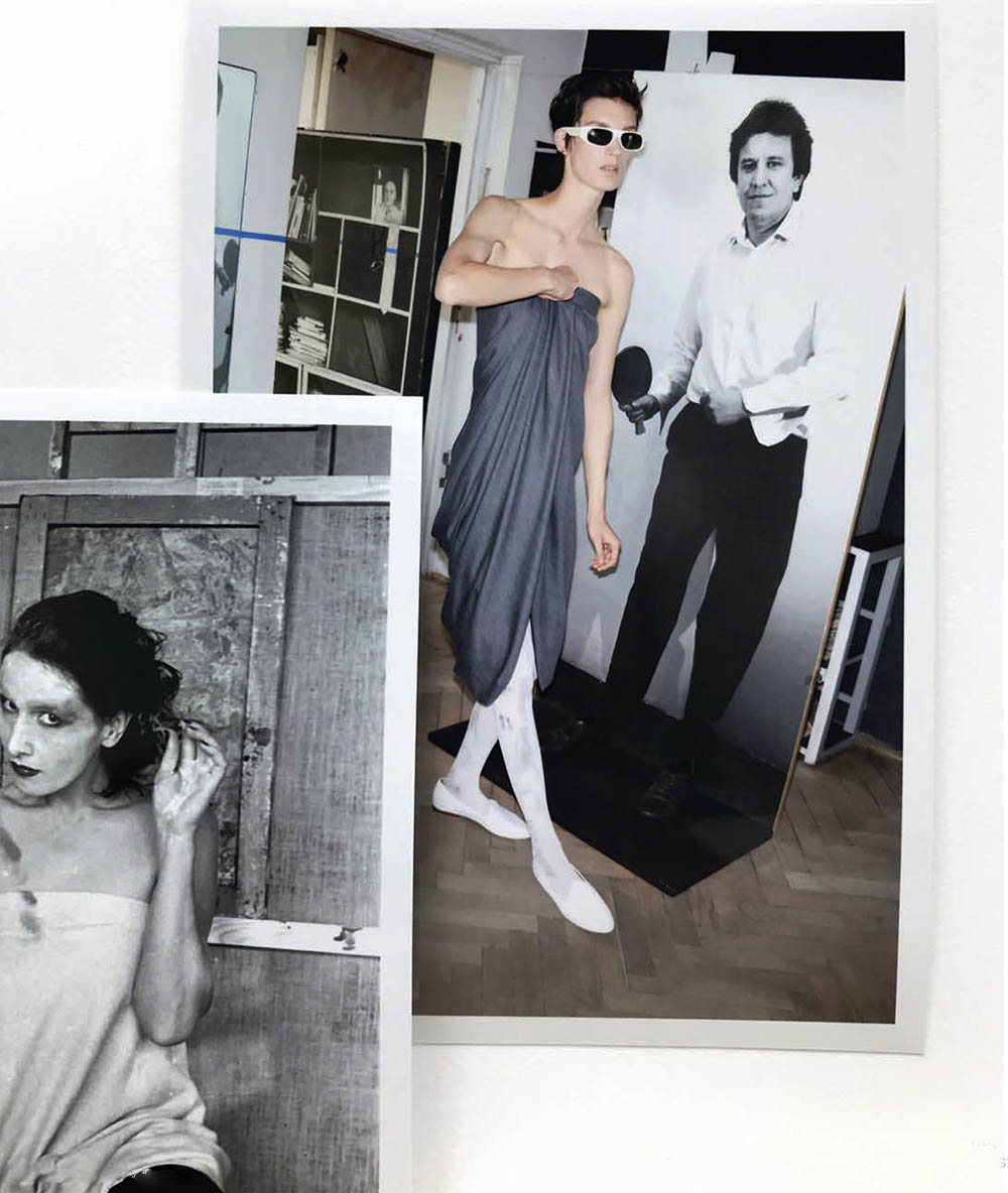 Marte Mei van Haaster covers Vogue Poland October 2019 by Katja Rahlwes
