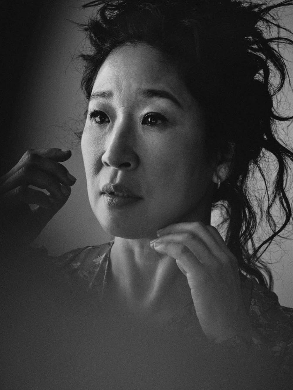 Sandra Oh covers Porter Magazine October 18th, 2019 by Boo George