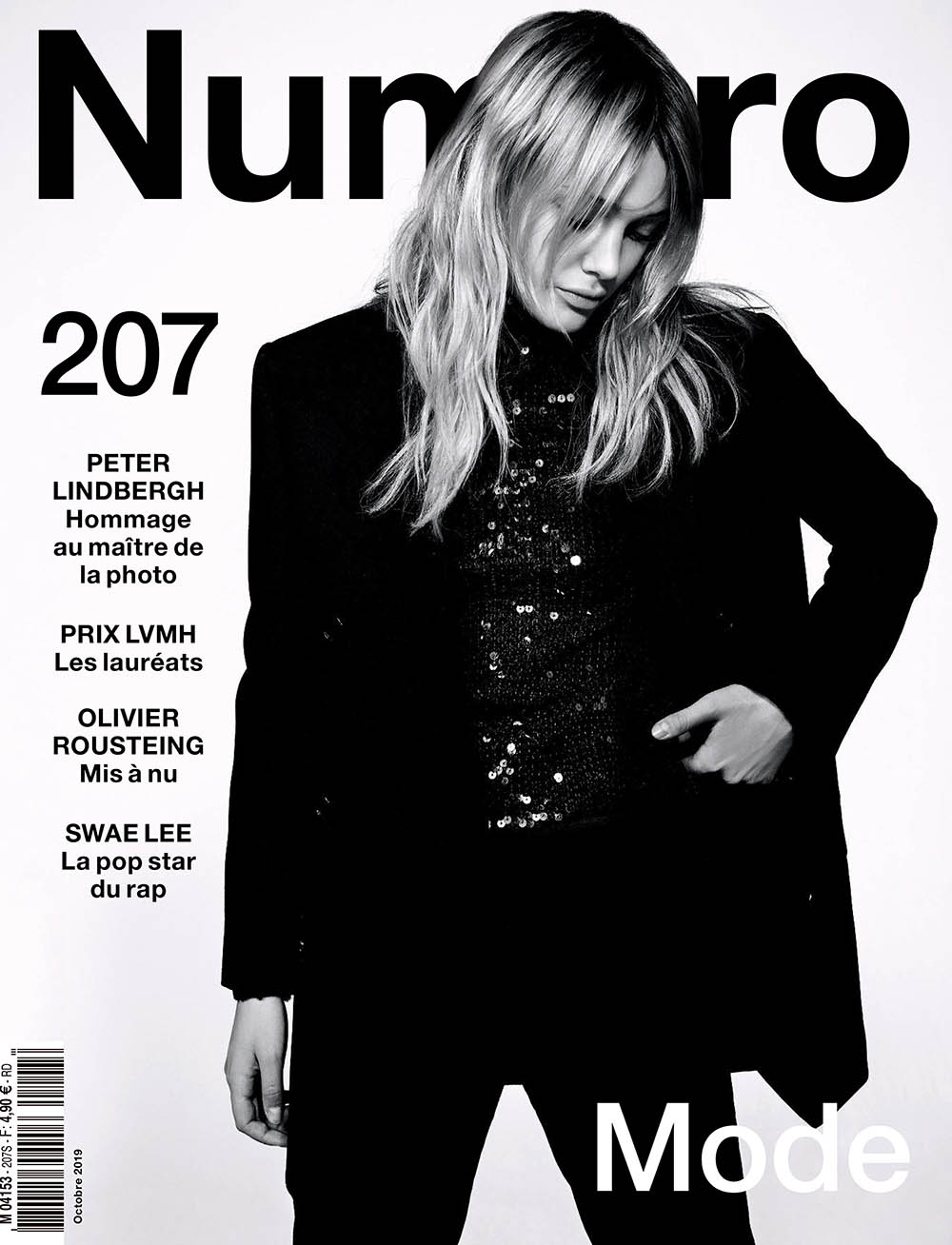 Simona Kust covers Numéro October 2019 by Jean-Baptiste Mondino