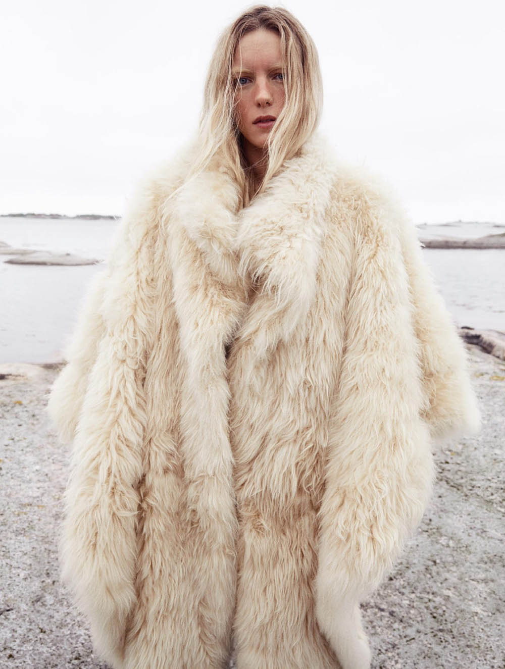 Erika Linder covers Vogue Paris November 2019 by Mikael Jansson