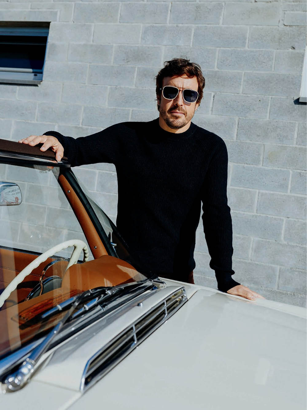 Fernando Alonso covers GQ Spain November 2019 by Adrià Cañameras