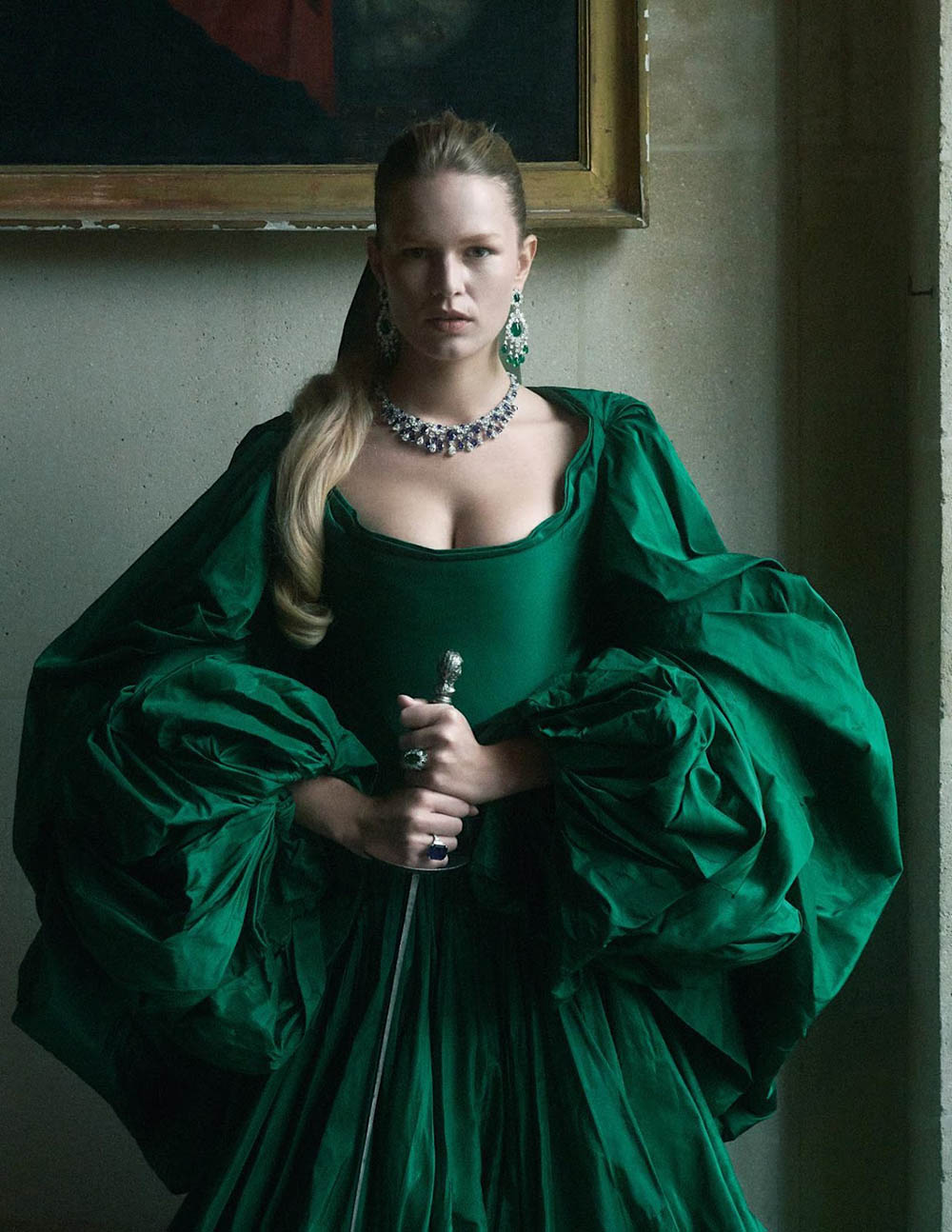 Anna Ewers by Charlotte Wales for Vogue Paris December 2019 January 2020
