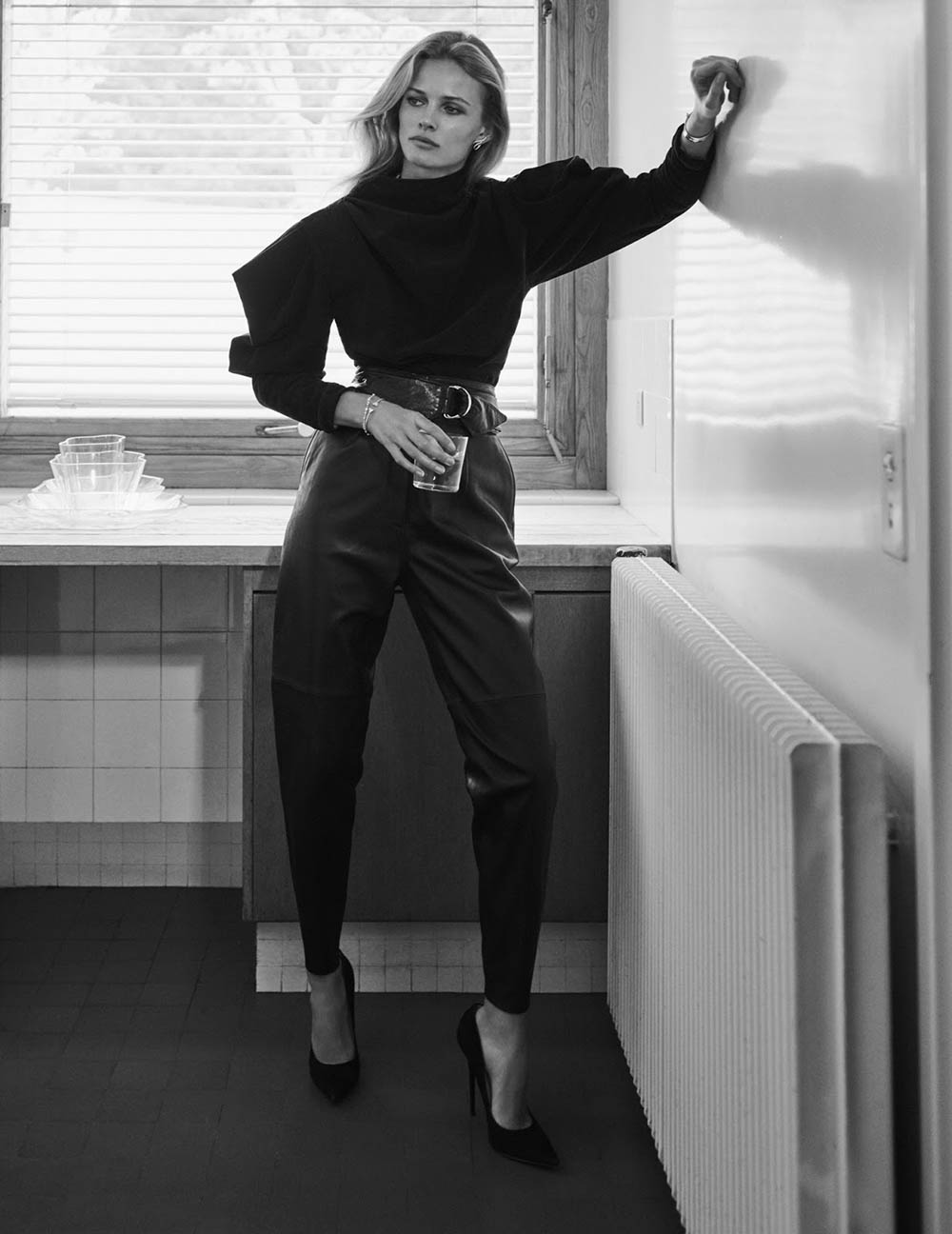 Edita Vilkeviciute by Chris Colls for Vogue Paris December 2019 January 2020