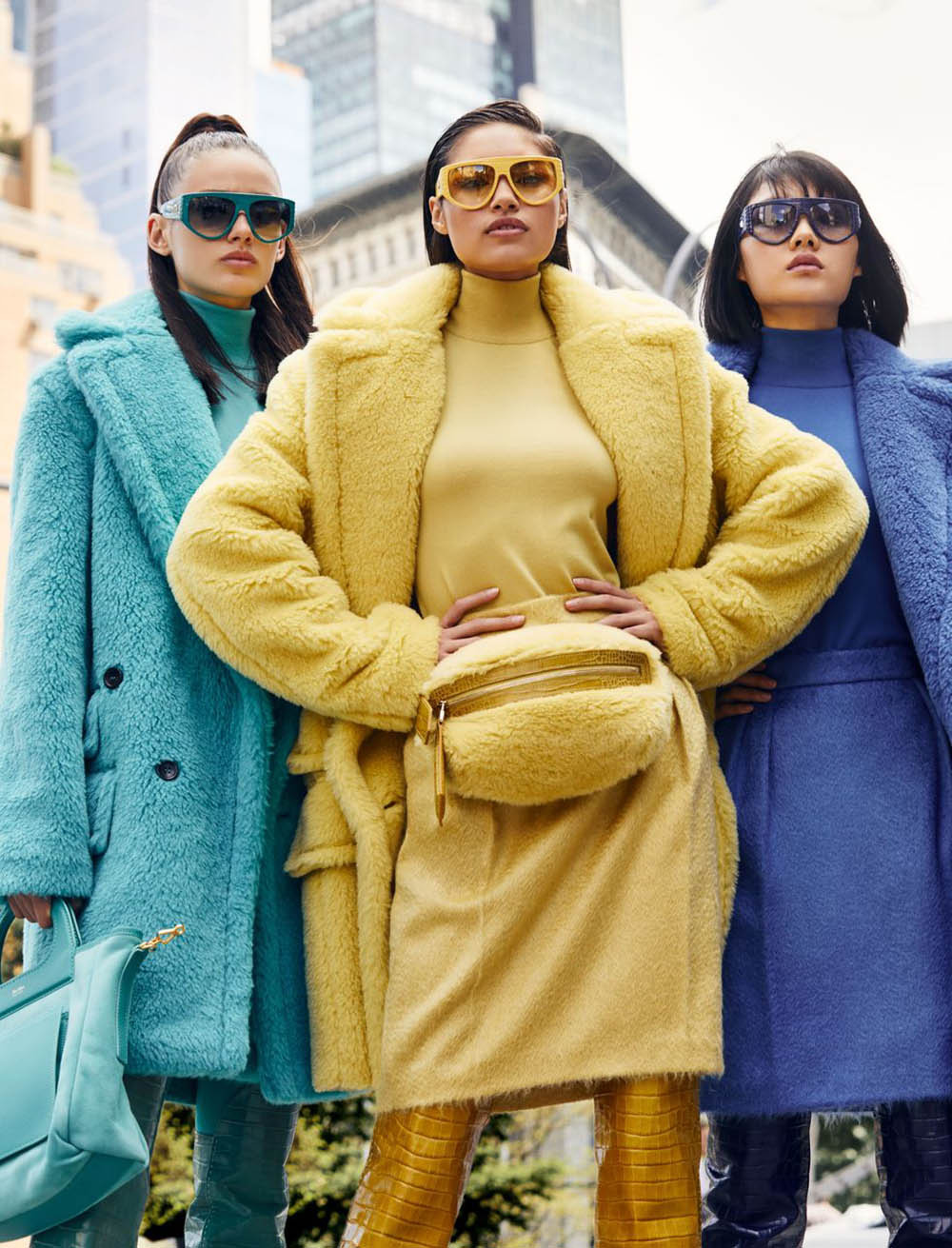 ''Squad Goals'' by Max Papendieck for Elle US December 2019