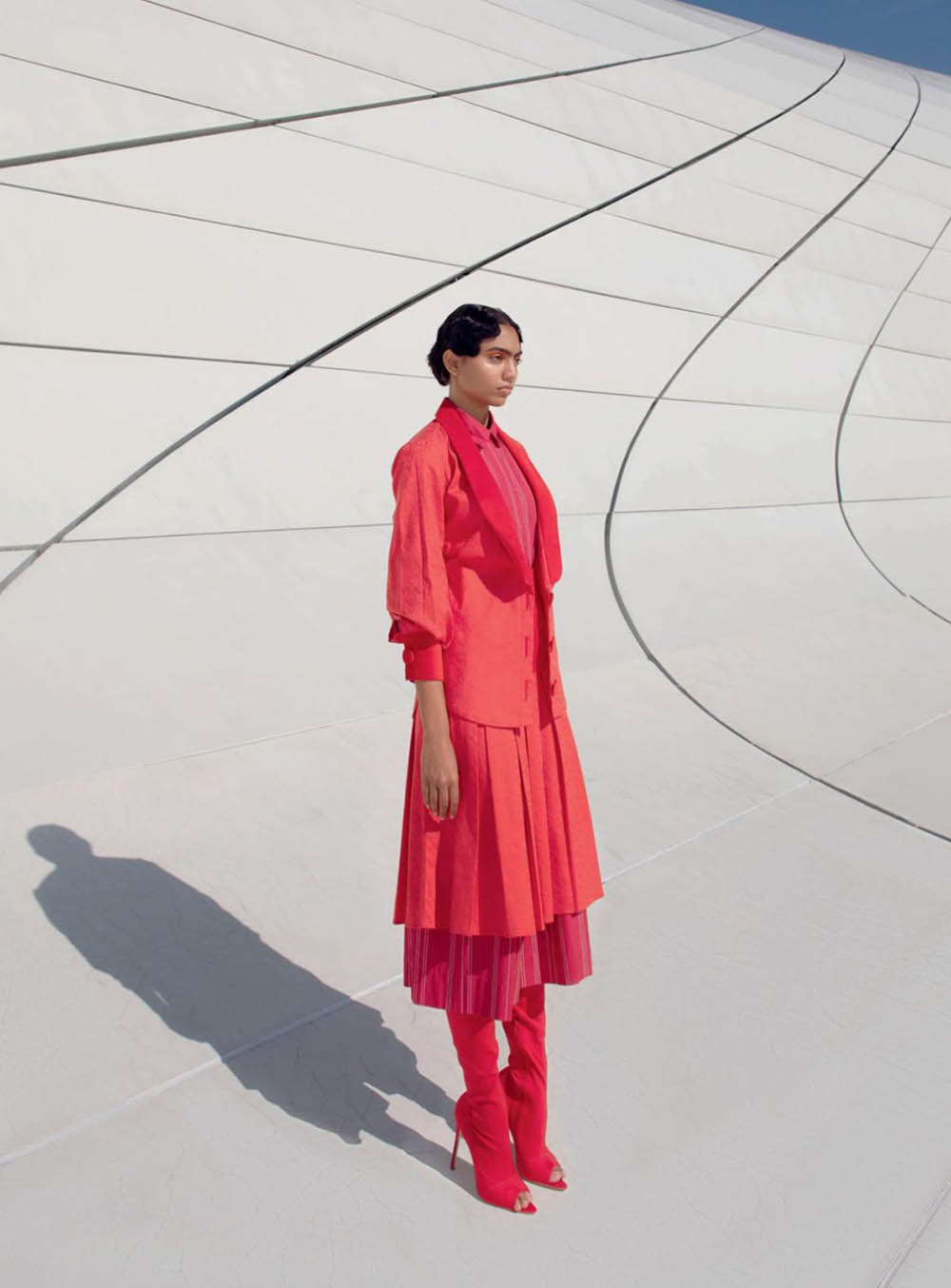 Anugraha Natarajan by Kay Sukumar for Harper’s Bazaar India January February 2020