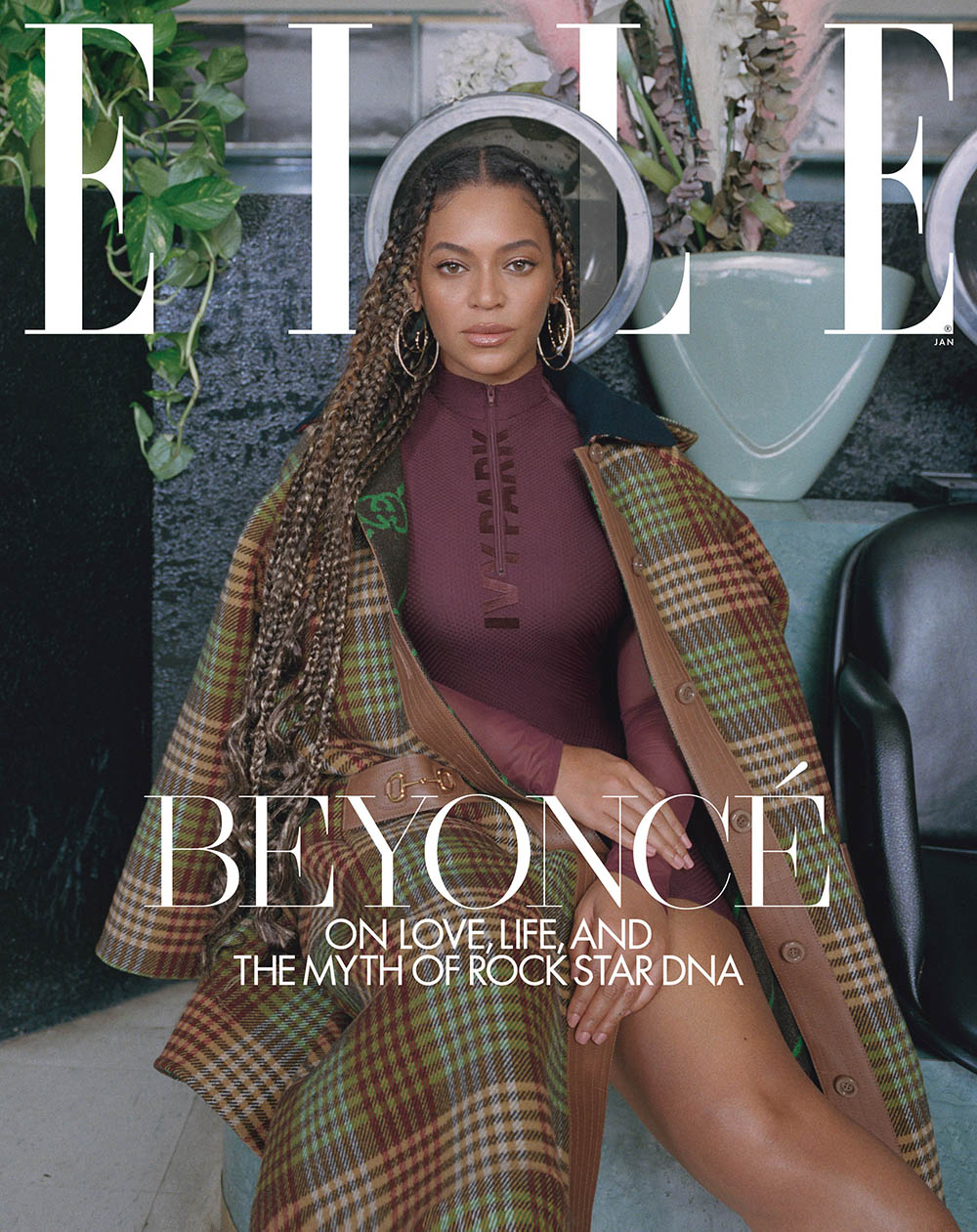 Beyoncé covers Elle US January 2020 by Melina Matsoukas