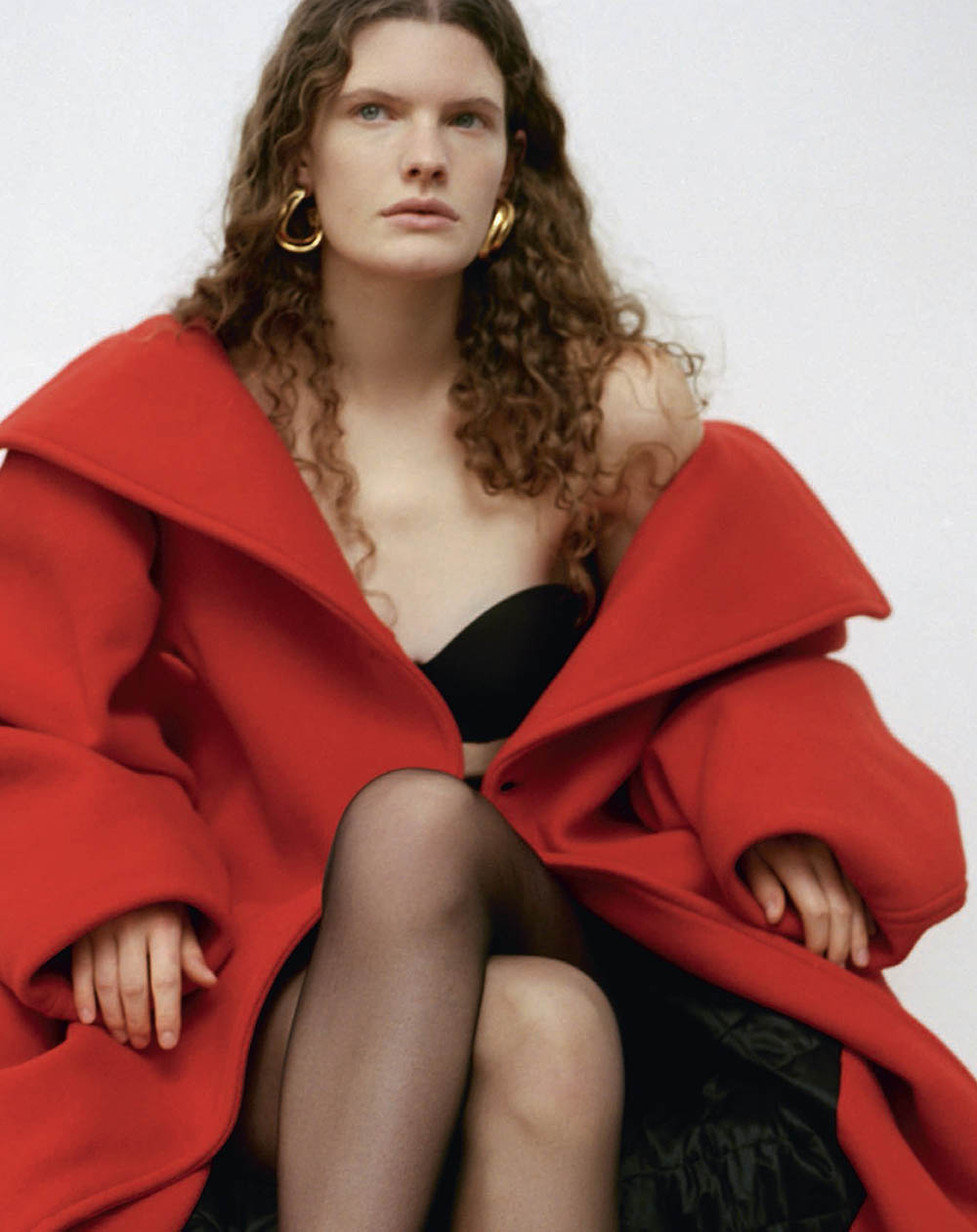 Carolina Burgin by Lukasz Pukowiec for Vogue Poland January 2020