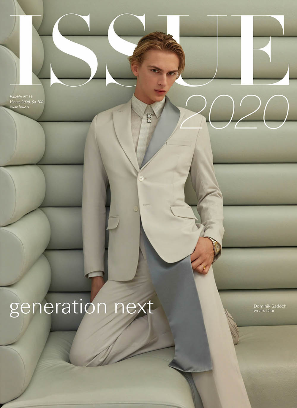 Dominik Sadoch covers Issue Magazine No.31 by Ben Lamberty