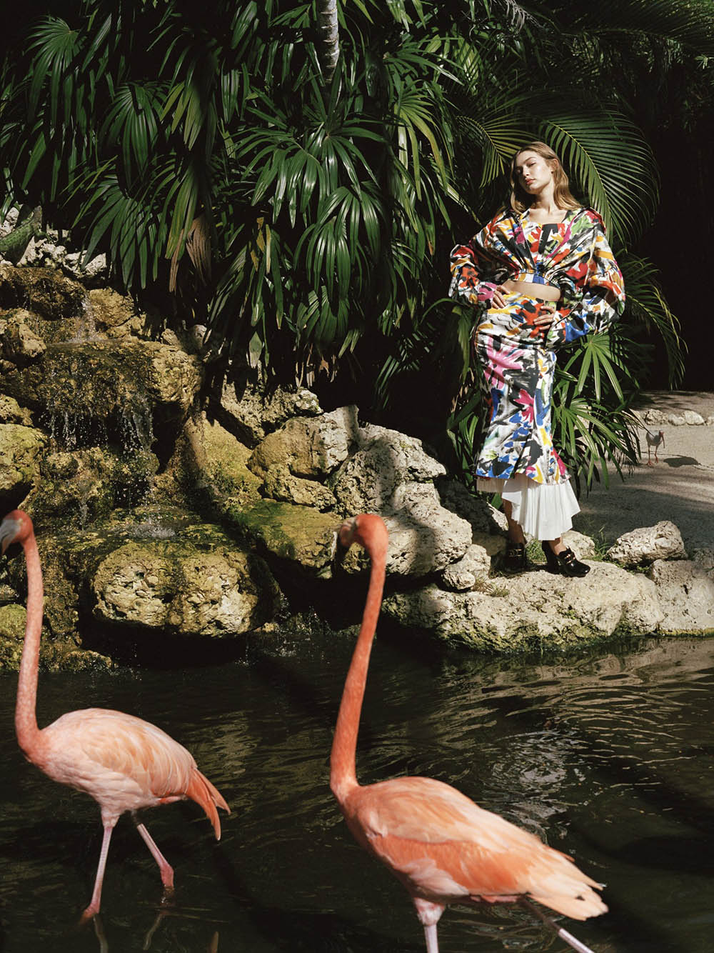 Gigi Hadid by Sean Thomas for Vogue US January 2020