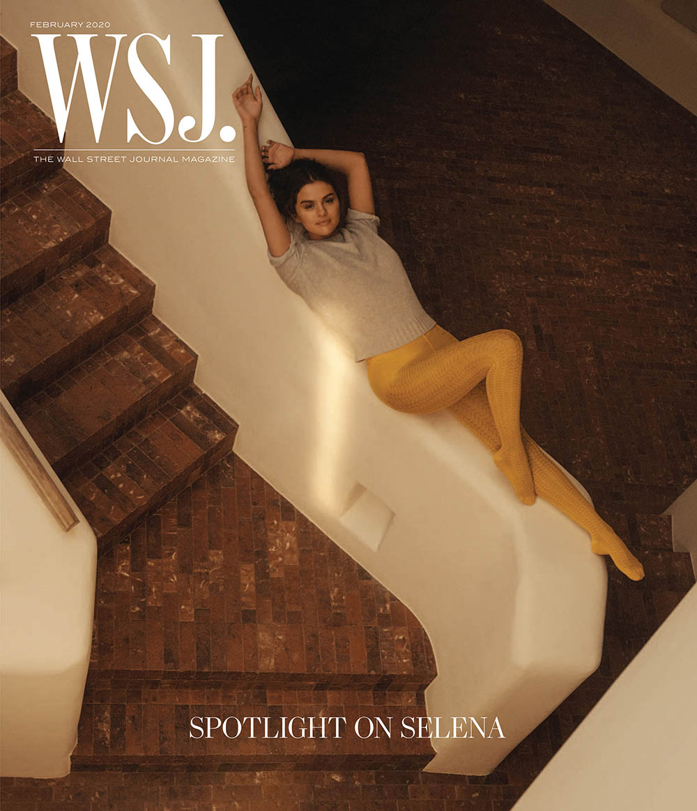 Selena Gomez covers WSJ. Magazine February 2020 by Lachlan Bailey