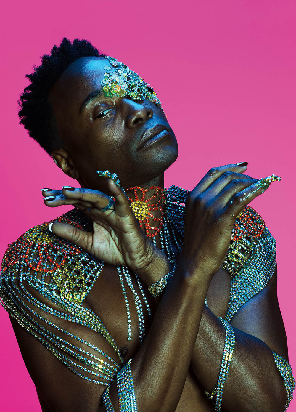 Billy Porter covers Allure US February 2020 by Ben Hassett