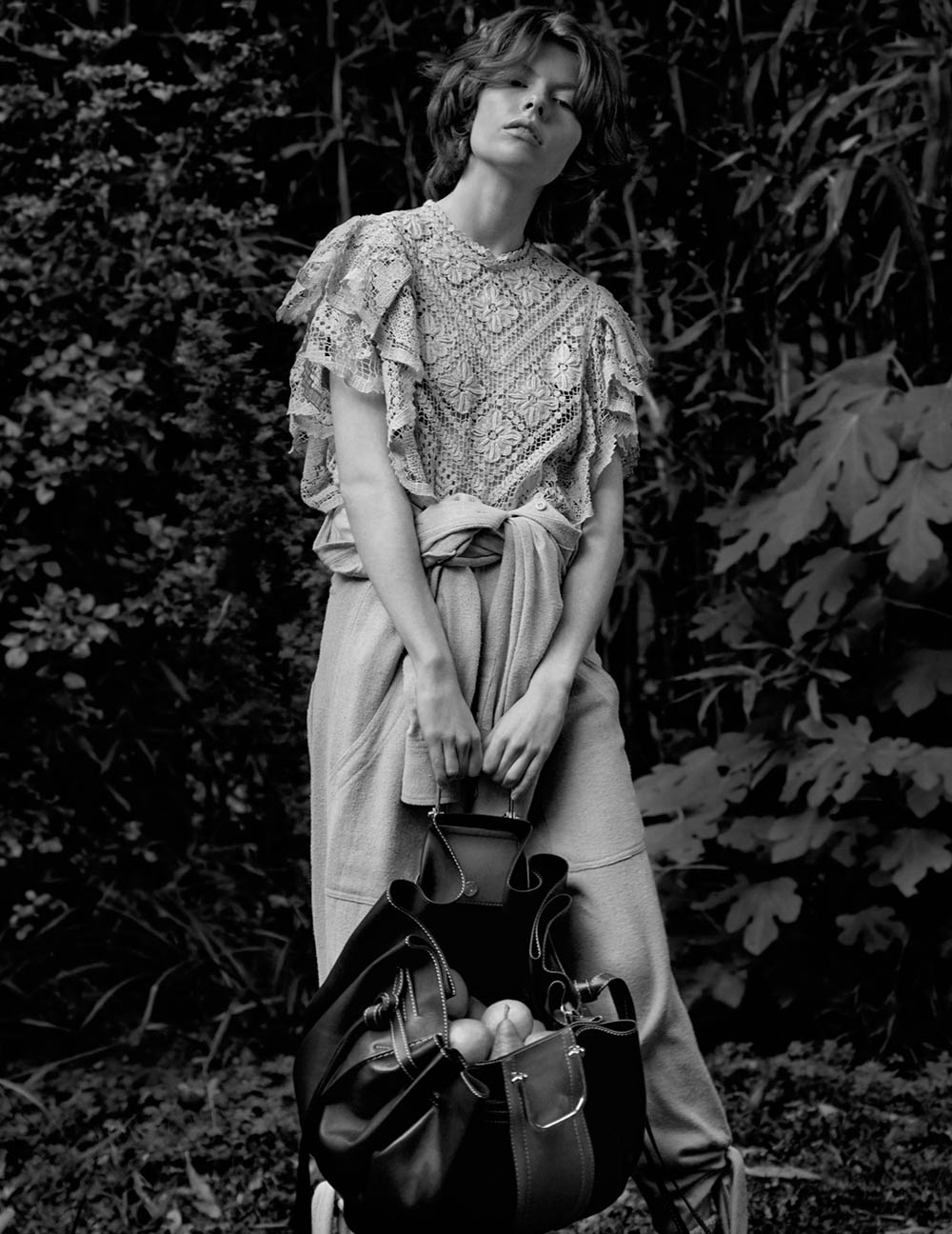 Edwina Preston by Joan Braun for Vogue Russia February 2020