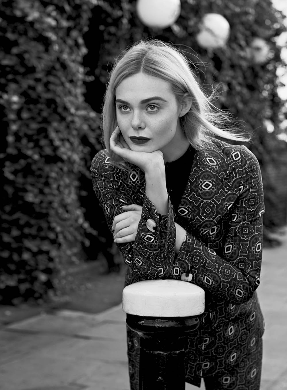 Elle Fanning covers Marie Claire US February 2020 by Thomas Whiteside