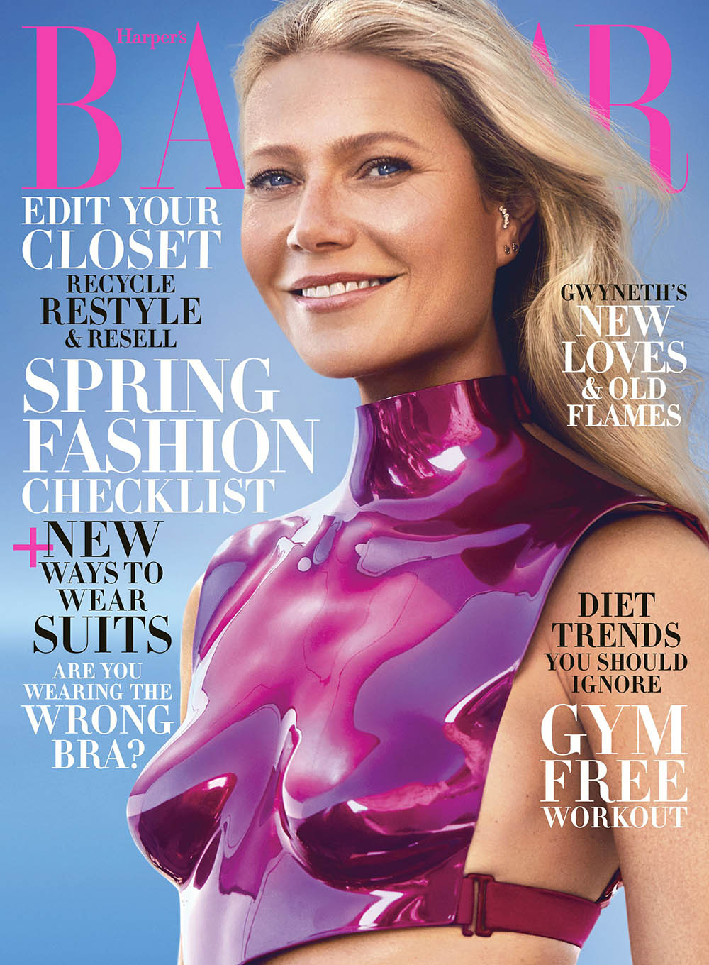 Gwyneth Paltrow covers Harper’s Bazaar US February 2020 by Zoey Grossman