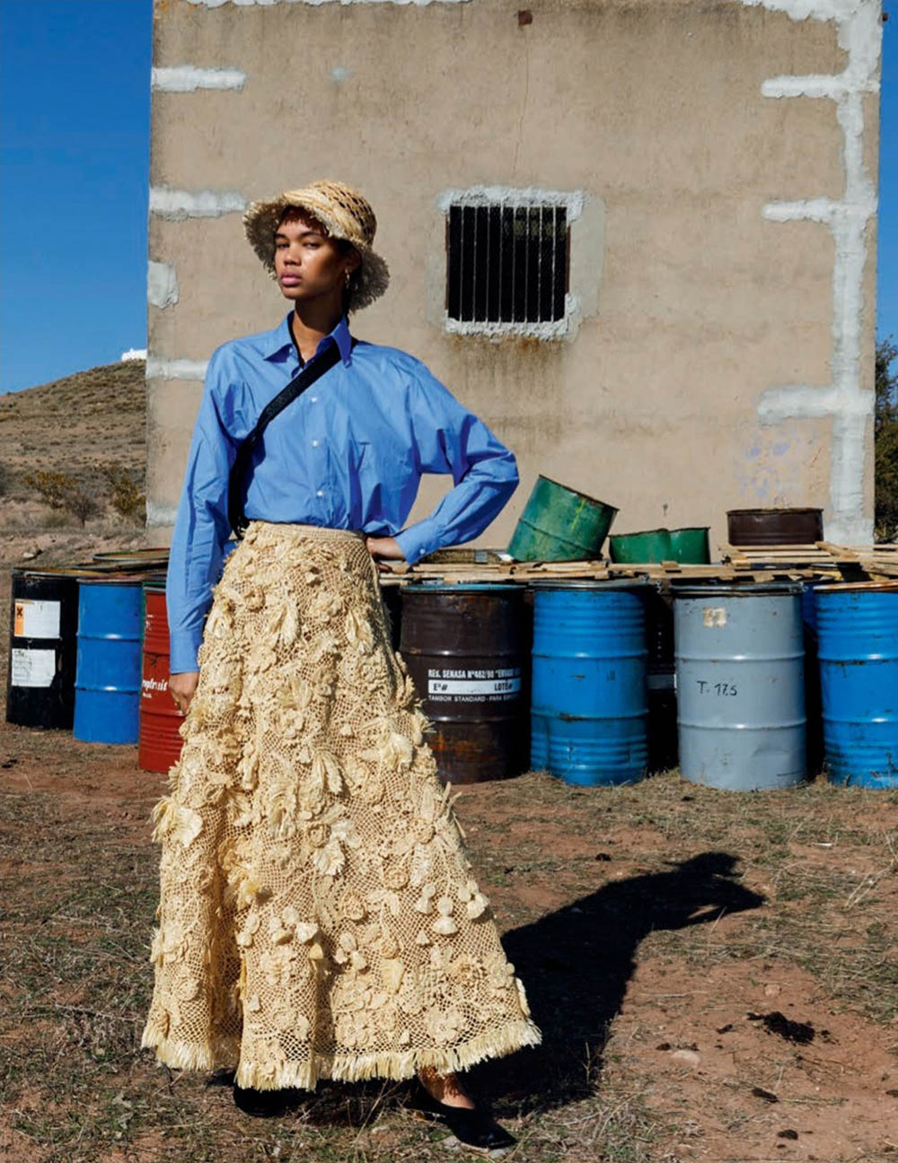 Jordan Daniels and Africa Penalver by Martin Parr for Vogue Spain February 2020