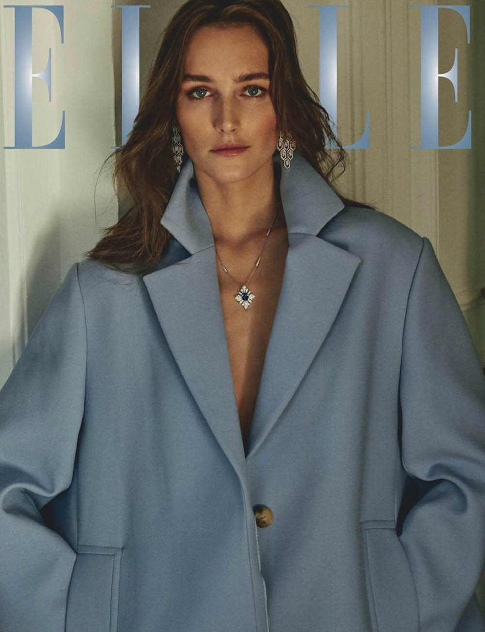 Joséphine Le Tutour covers Elle Spain February 2020 by Rafa Gallar