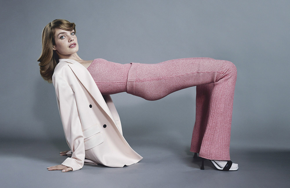 Natalia Vodianova covers Elle Russia February 2020 by Mathieu Cesar