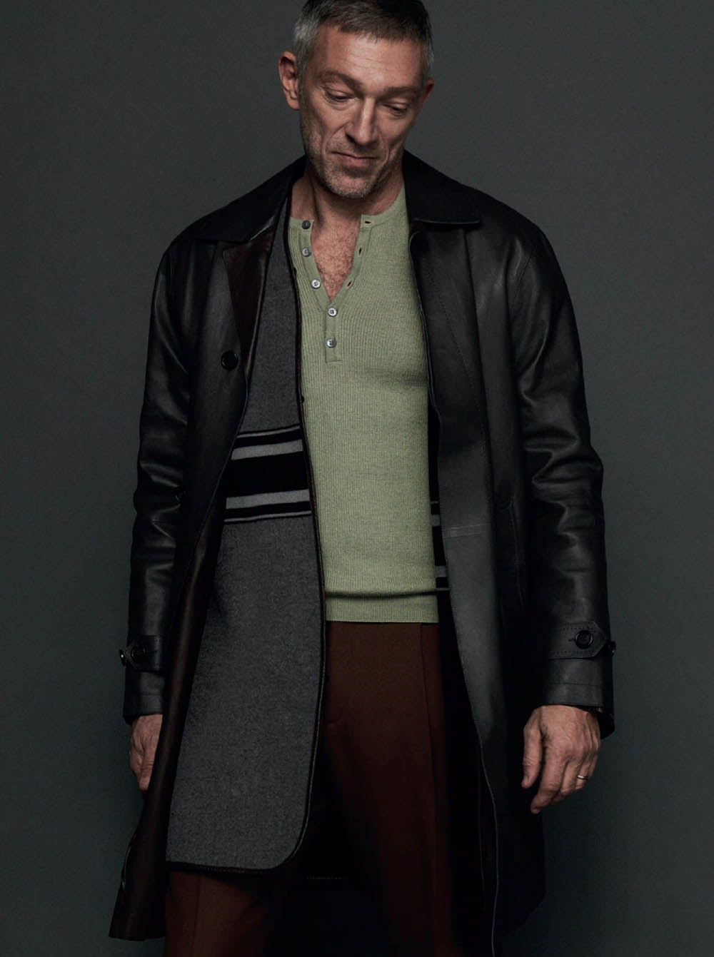 Vincent Cassel covers Esquire Spain February 2020 by Hew Hood