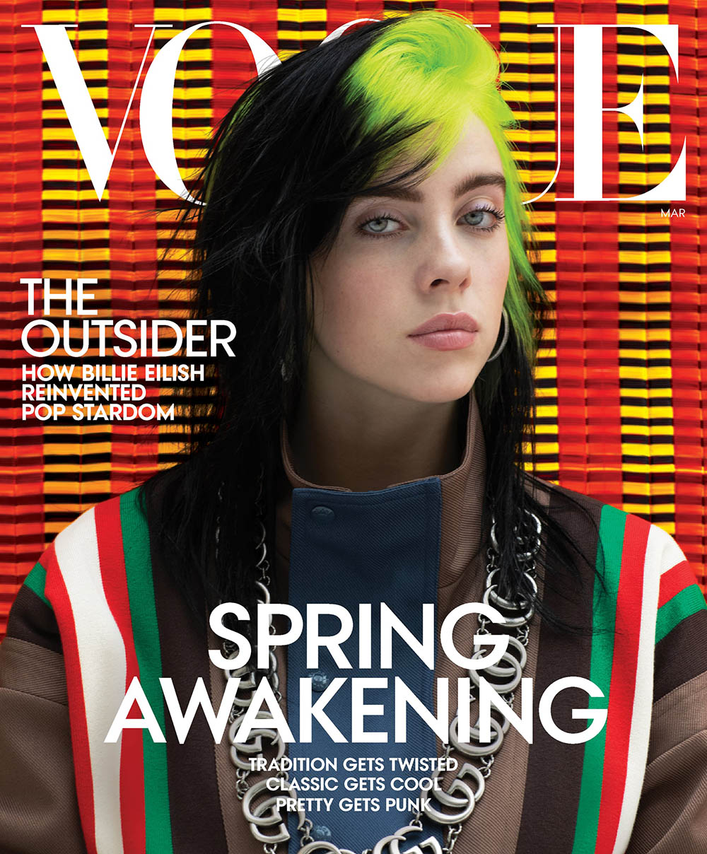 Billie Eilish covers Vogue US March 2020