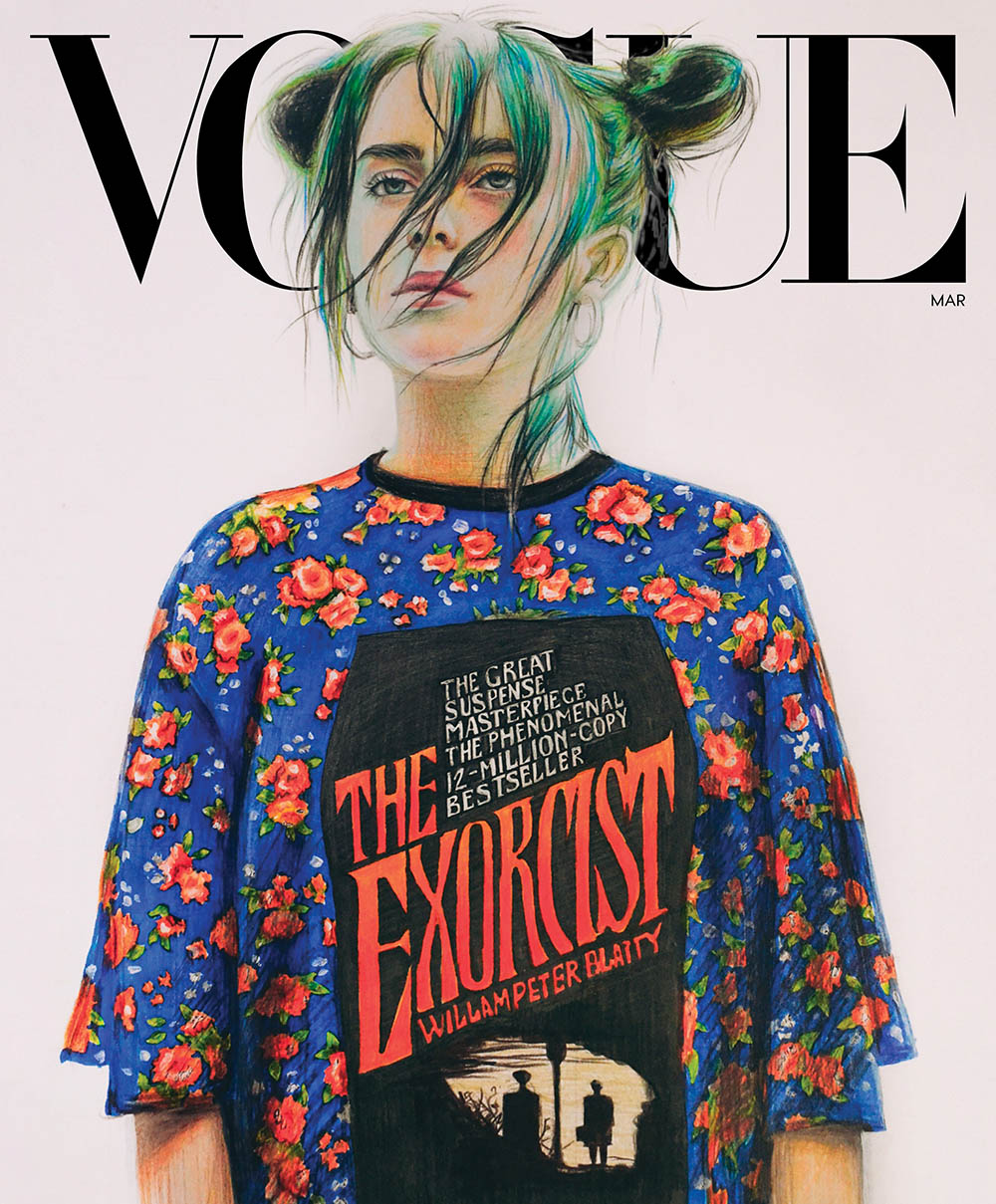 Billie Eilish Covers Vogue Us March 2020 Fashionotography