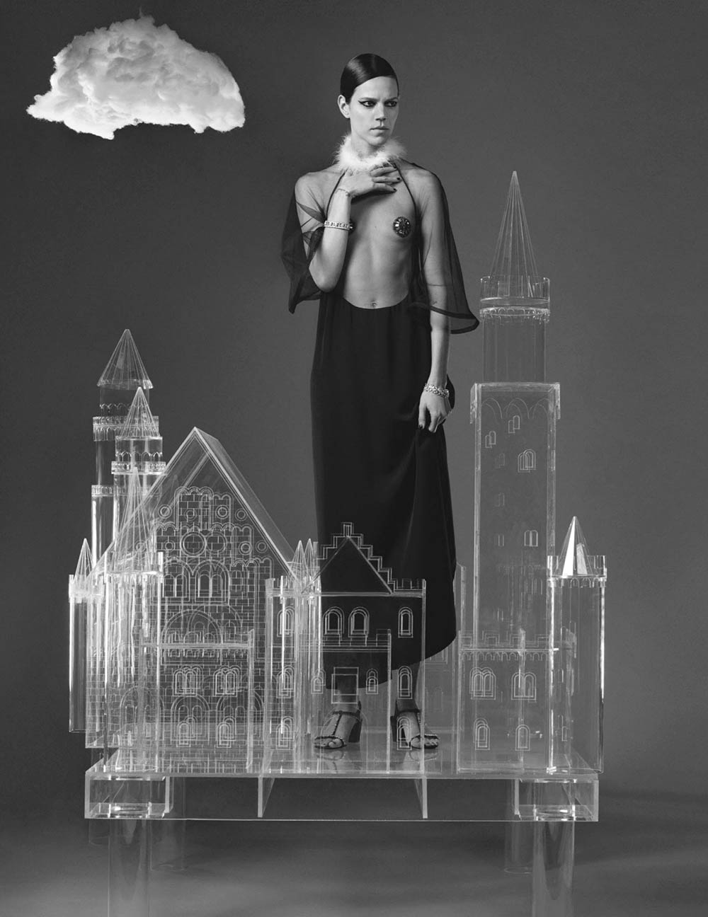 ''Castle On A Cloud'' by Craig McDean for British Vogue March 2020
