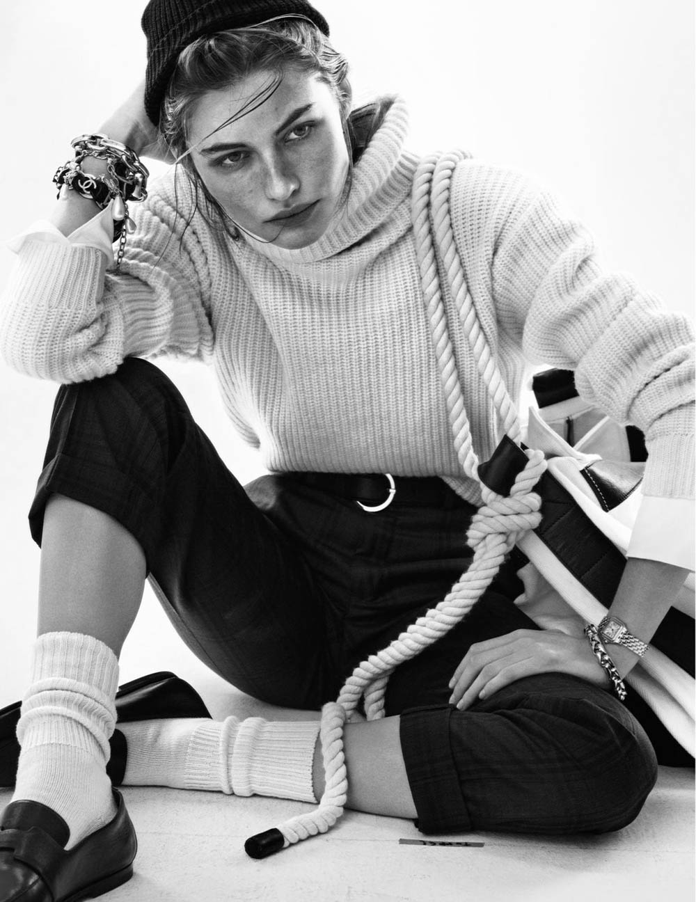 Grace Elizabeth by Christian MacDonald for Vogue Paris March 2020