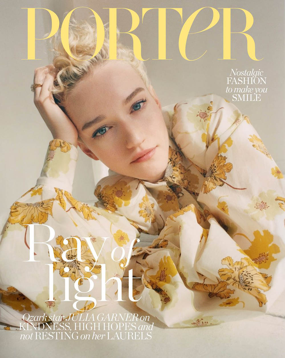 Julia Garner covers Porter Magazine March 30th, 2020 by Terence Connors