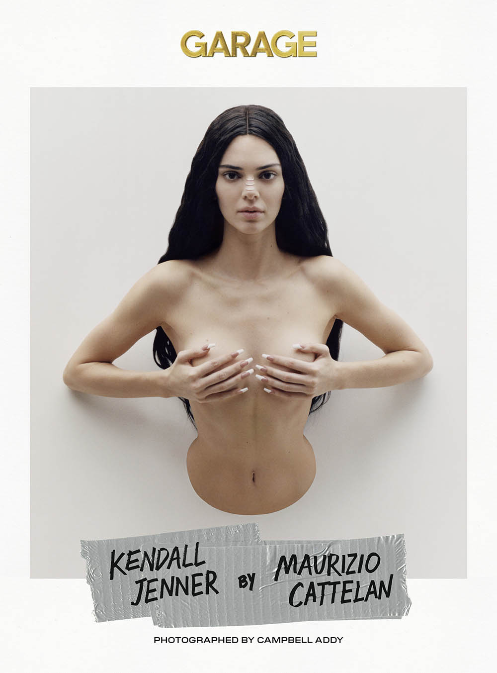 Kendall Jenner covers Garage Magazine Spring Summer 2020 by Campbell Addy