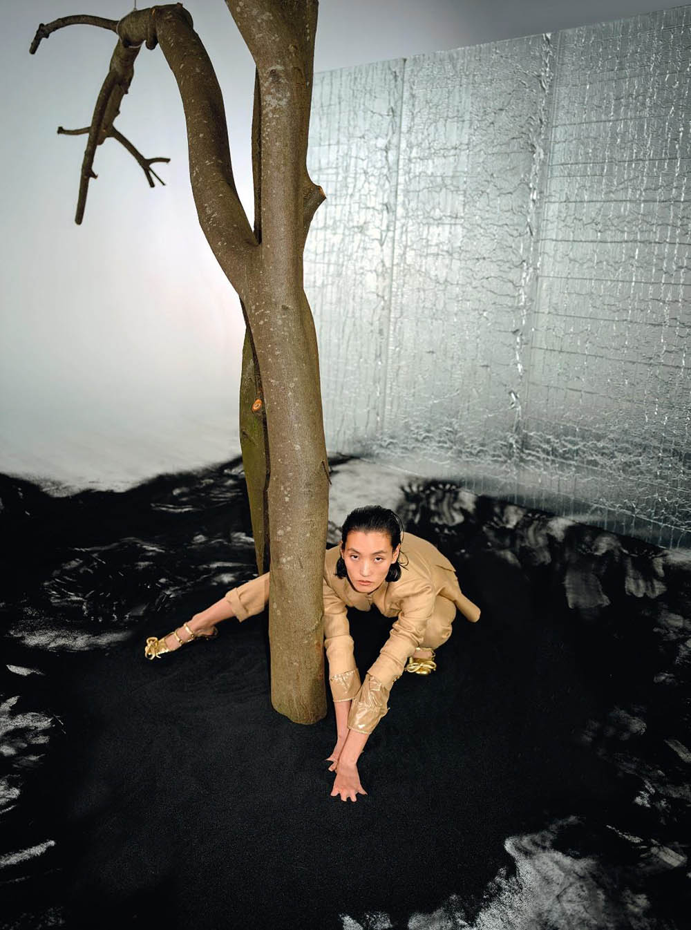 Lina Zhang by Kacper Kasprzyk for Numéro March 2020