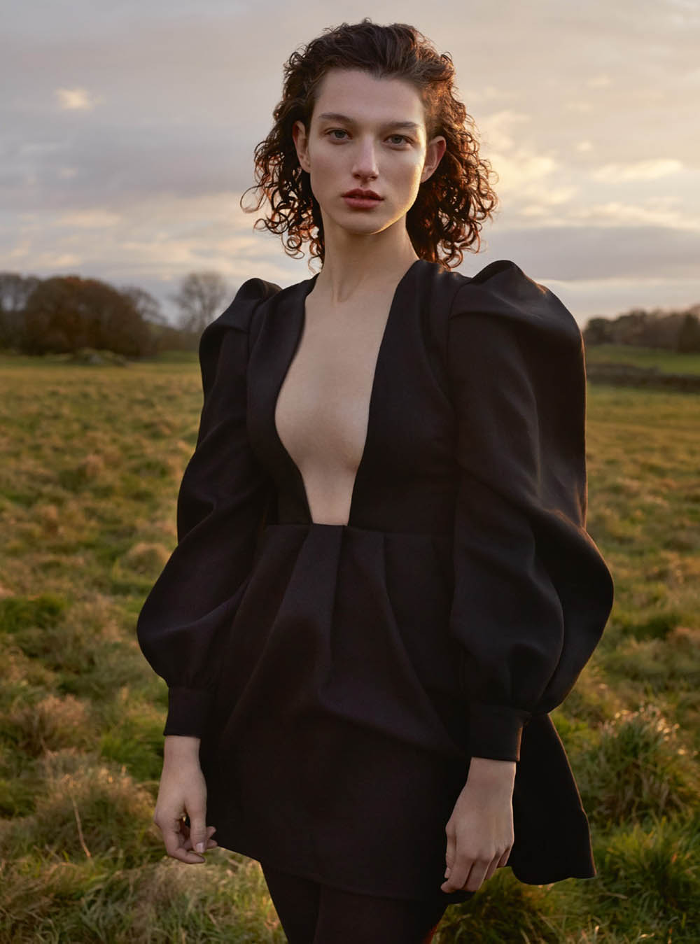 McKenna Hellam by Agata Pospieszynska for Harper’s Bazaar UK March 2020