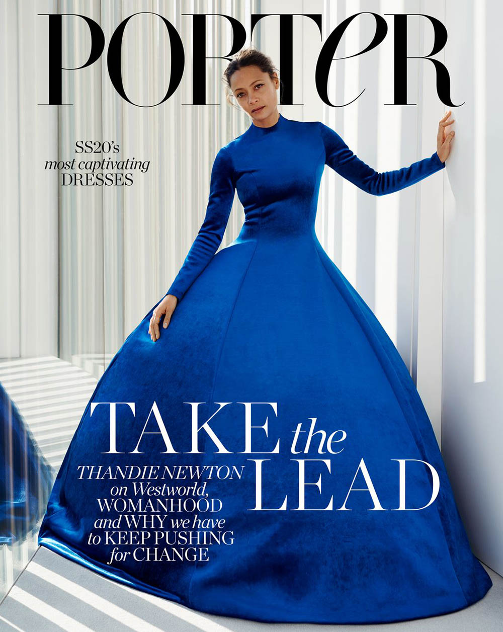 Thandie Newton covers Porter Magazine March 16th, 2020 by Liz Collins