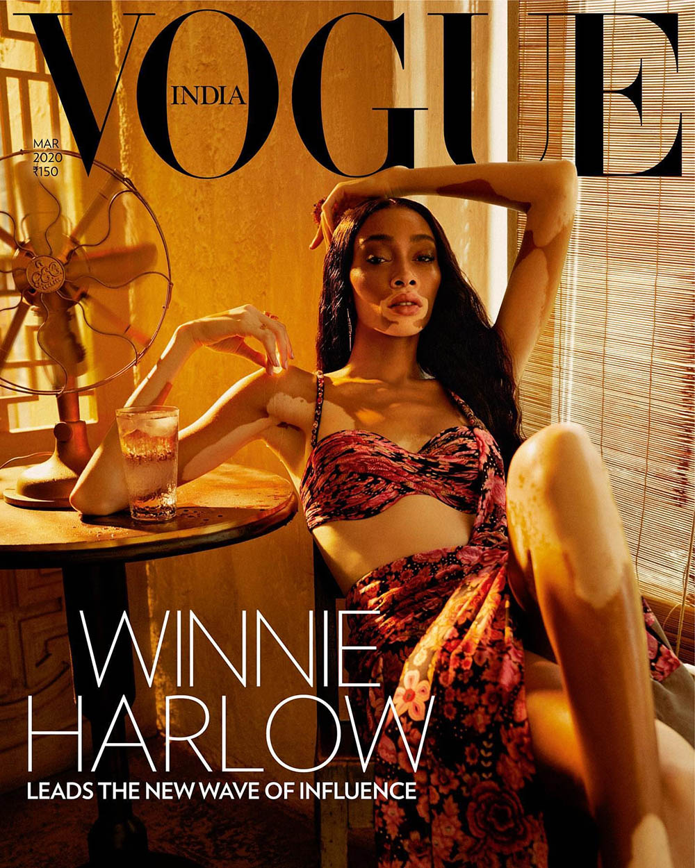 Winnie Harlow covers Vogue India March 2020 by Billy Kidd