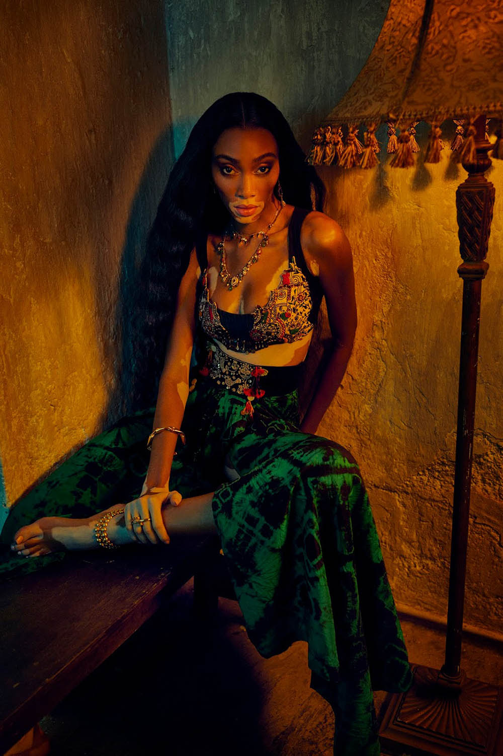 Winnie Harlow covers Vogue India March 2020 by Billy Kidd