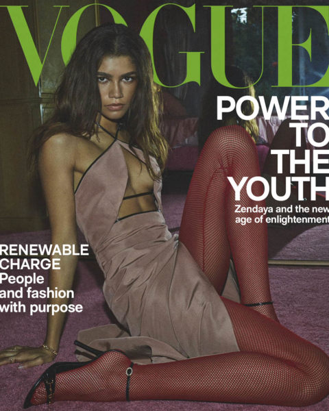 Zendaya covers Vogue Australia March 2020 by Daniel Jackson