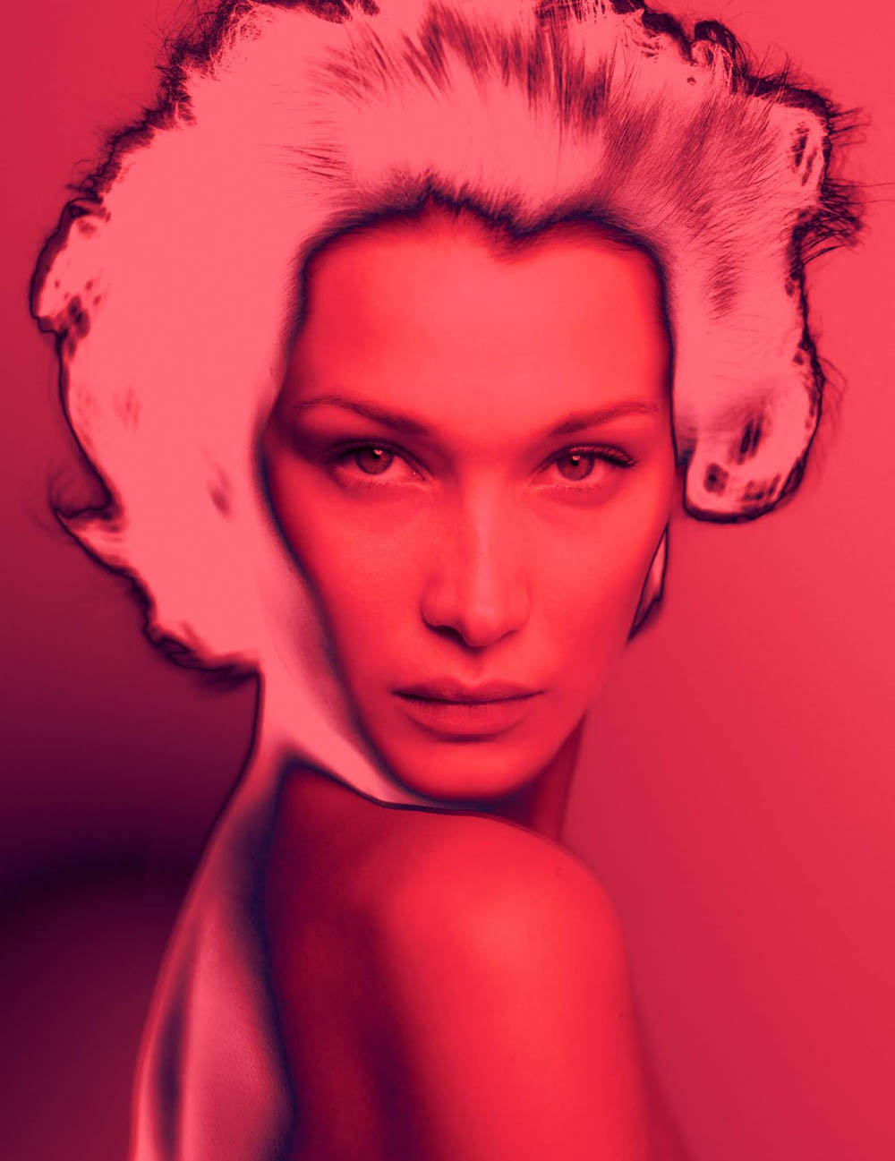 Bella Hadid covers Vogue Greece April 2020 by Chris Colls