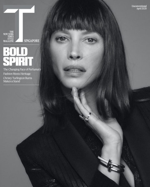 Christy Turlington covers T Magazine Singapore April 2020 by Chris Colls