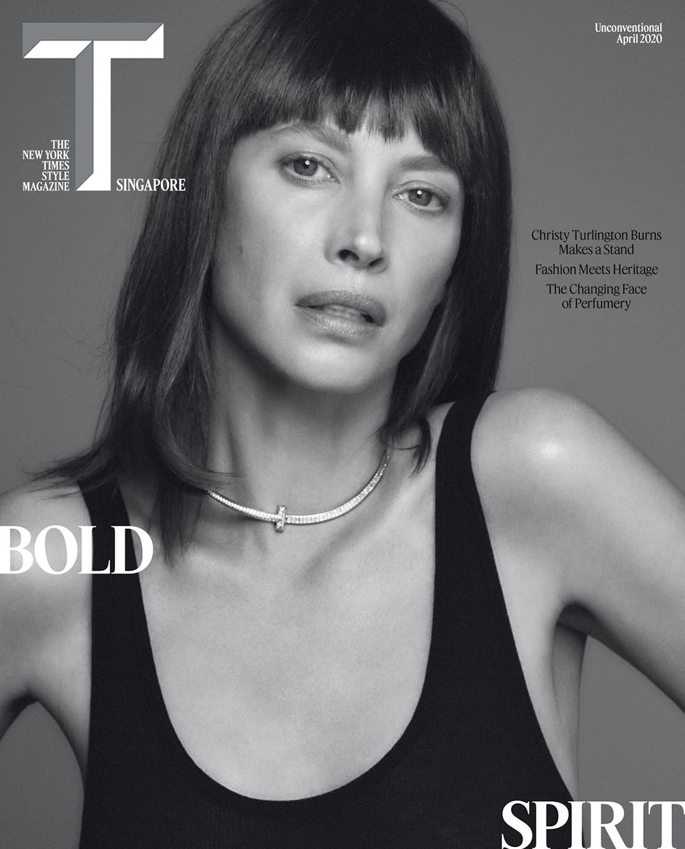 Christy Turlington covers T Magazine Singapore April 2020 by Chris Colls