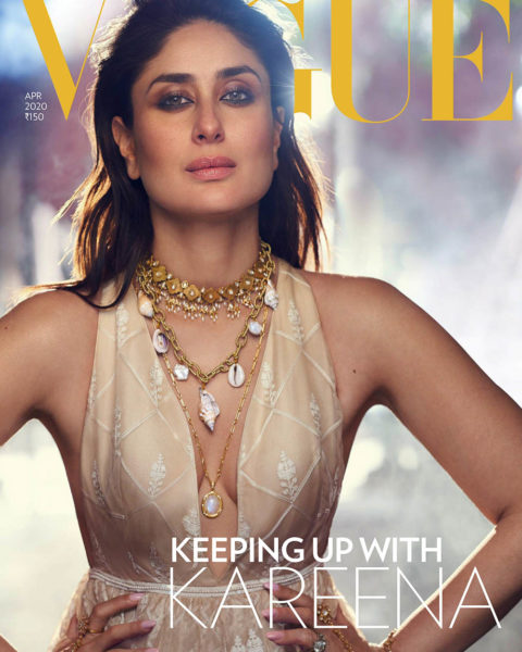 Kareena Kapoor Khan covers Vogue India April 2020 by Tarun Vishwa