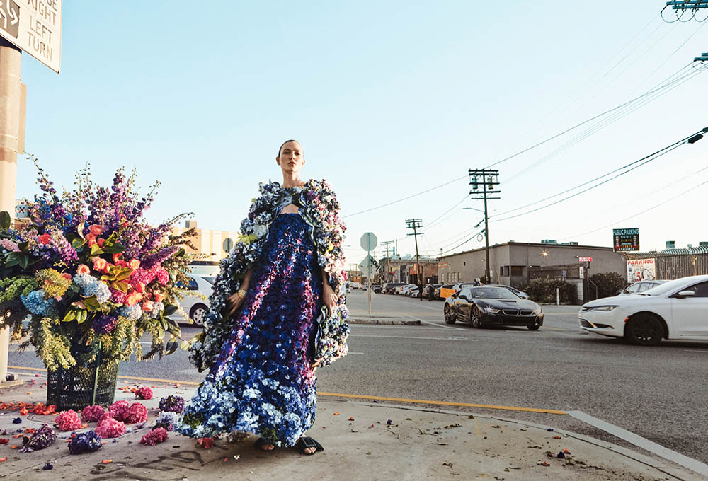 Karlie Kloss by Daniel Jackson for Vogue US April 2020