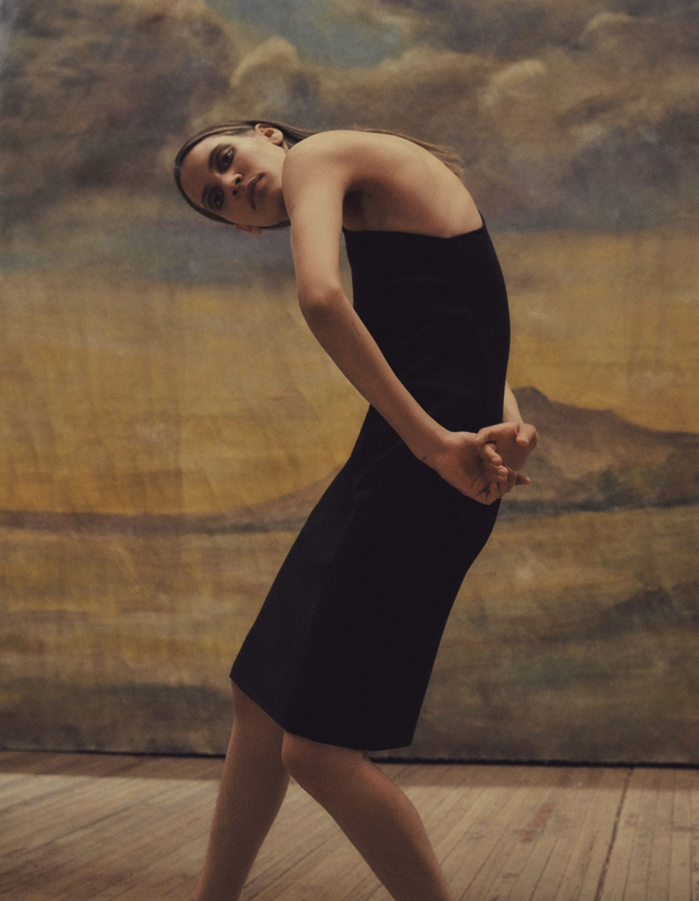 Kaya Wilkins covers Vogue Ukraine April 2020 by James Brodribb