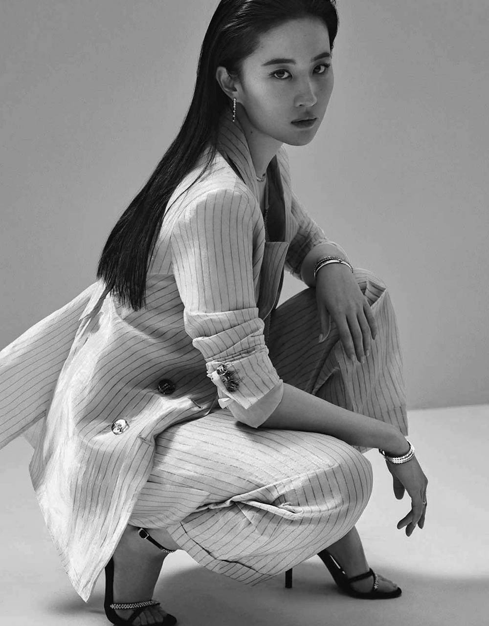 Liu Yifei covers Vogue China April 2020 by Kai Z Feng