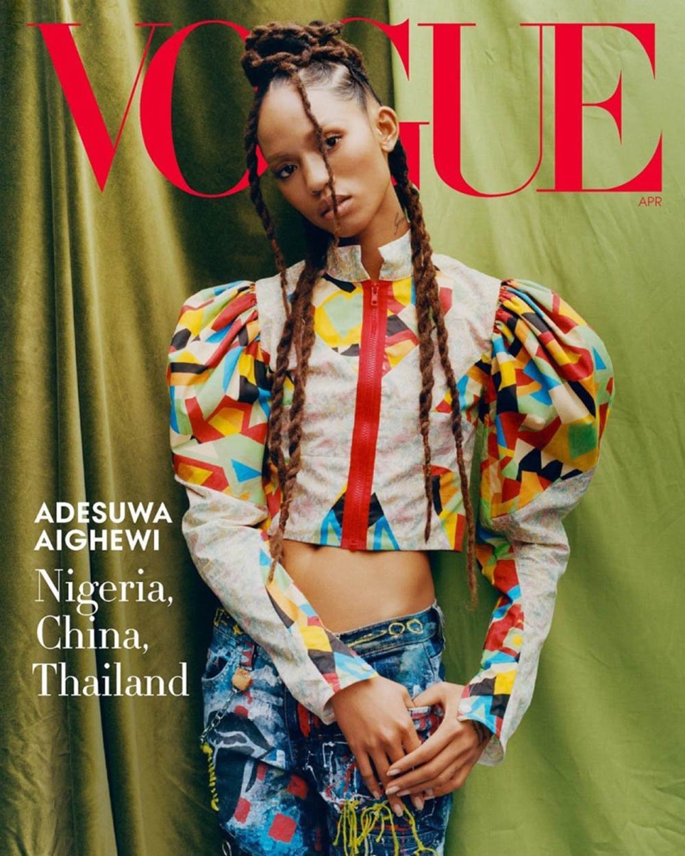 Models from around the world cover Vogue US April 2020 by Tyler Mitchell