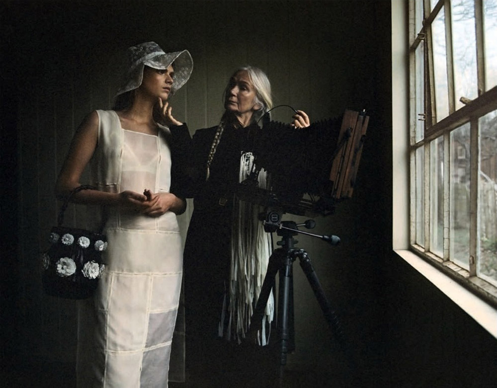 Sara Eirud and Stefanie Lange by Ben Weller for Vogue Spain April 2020