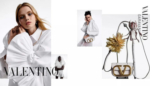 Valentino Spring/Summer 2020 ''Le Blanc'' Campaign - fashionotography