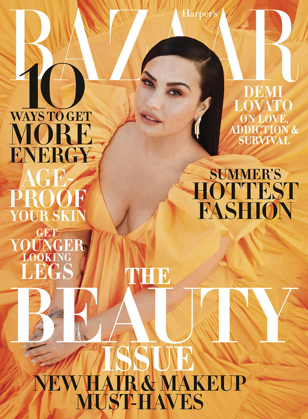 Demi Lovato covers Harper’s Bazaar US May 2020 by Alexi Lubomirski