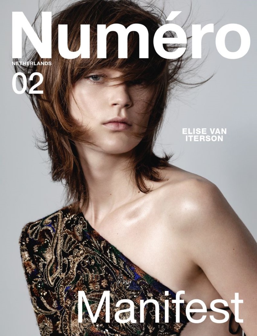 Elise van Iterson covers Numéro Netherlands Spring Summer 2020 by Marco van Rijt